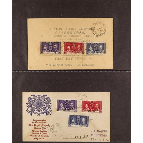 34 - COLLECTIONS & ACCUMULATIONS COVERS - COMMONWEALTH KING GEORGE VI SPECTACULAR COLLECTION A unique col... 