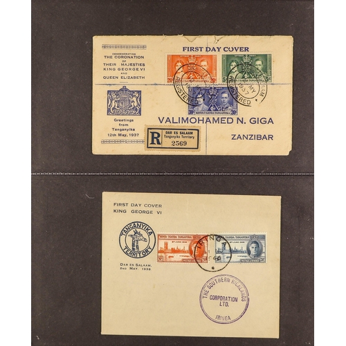 34 - COLLECTIONS & ACCUMULATIONS COVERS - COMMONWEALTH KING GEORGE VI SPECTACULAR COLLECTION A unique col... 