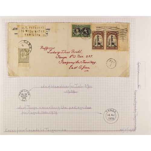 34 - COLLECTIONS & ACCUMULATIONS COVERS - COMMONWEALTH KING GEORGE VI SPECTACULAR COLLECTION A unique col... 