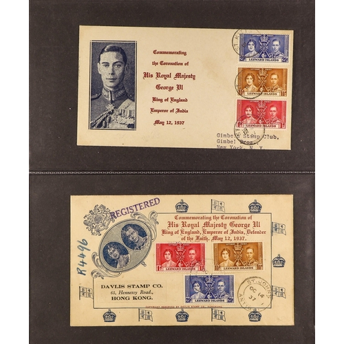 34 - COLLECTIONS & ACCUMULATIONS COVERS - COMMONWEALTH KING GEORGE VI SPECTACULAR COLLECTION A unique col... 