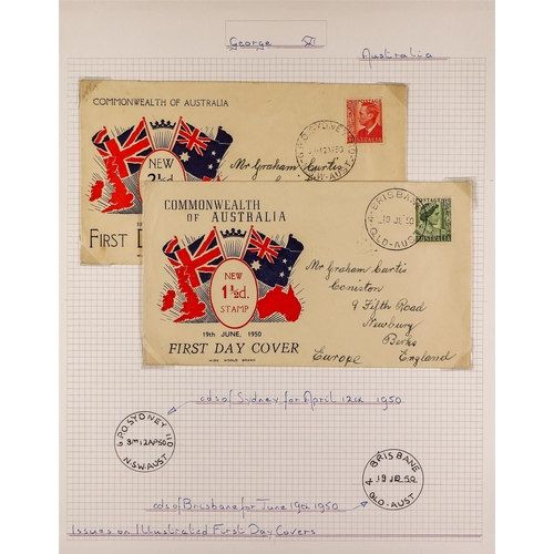 34 - COLLECTIONS & ACCUMULATIONS COVERS - COMMONWEALTH KING GEORGE VI SPECTACULAR COLLECTION A unique col... 