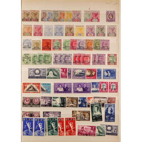 55 - COLLECTIONS & ACCUMULATIONS BRITISH COMMONWEALTH a QV to more modern accumulation on a thick pile of... 