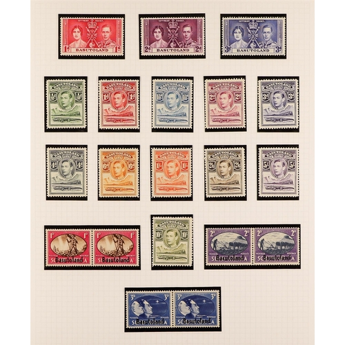 59 - COLLECTIONS & ACCUMULATIONS COMMONWEALTH KING GEORGE VI MINT COLLECTION in an album, Antigua through... 