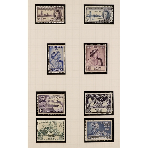 59 - COLLECTIONS & ACCUMULATIONS COMMONWEALTH KING GEORGE VI MINT COLLECTION in an album, Antigua through... 