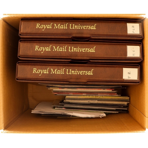 640 - GB.ELIZABETH II 1971-2018 DECIMAL COLLECTION in four boxes, largely in albums and some loose, with w... 