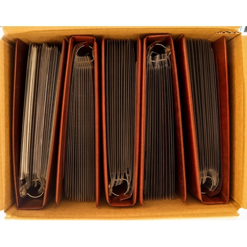 640 - GB.ELIZABETH II 1971-2018 DECIMAL COLLECTION in four boxes, largely in albums and some loose, with w... 