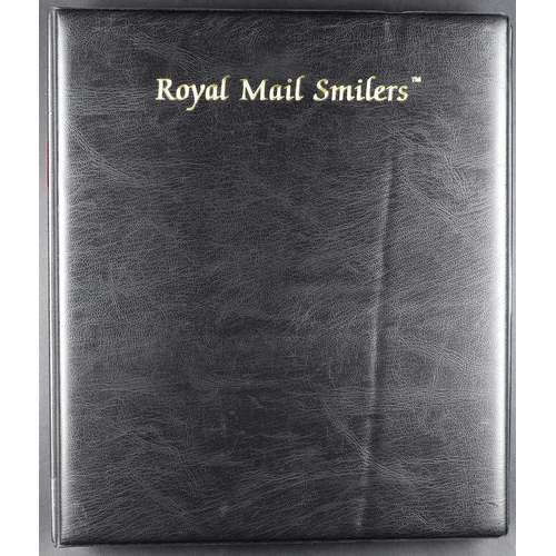 710 - GB.ELIZABETH II SMILER SHEETS 2007 - 2013 36 different. LS37-39, 54-59 and 64-80. Face value £603.