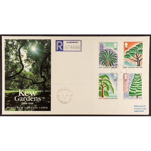 745 - GB.FIRST DAY COVERS 1987-2006 FDC'S MAINLY WITH CDS CANCELS unusual lot with many Brian Reeve produc... 