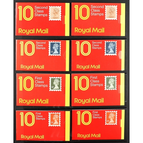 752 - GB.FIRST DAY COVERS DECIMAL BOOKLETS Window and Greetings types, Face £160+ (40+ items)