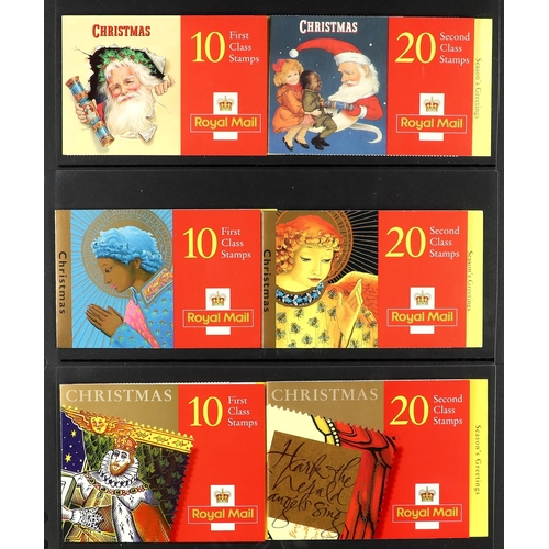 752 - GB.FIRST DAY COVERS DECIMAL BOOKLETS Window and Greetings types, Face £160+ (40+ items)