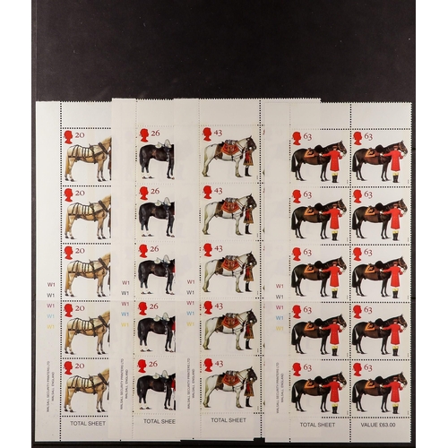 707 - GB.ELIZABETH II SHEET AND BLOCKS COLLECTION mainly 1998-2005 in album, seemingly random, and chiefly... 