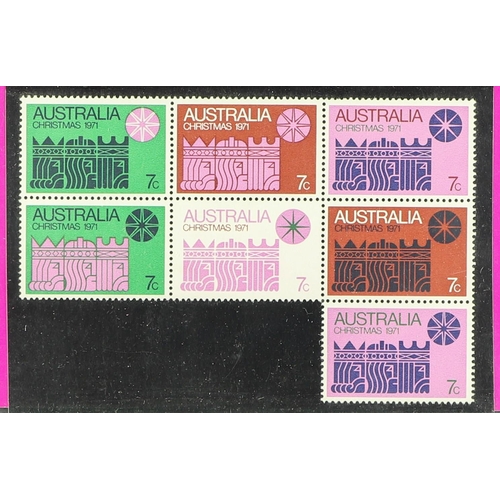 134 - AUSTRALIA PRESENTATION PACKS a range in a carton, incl. the scarce 1966-73 Definitive set (cat. $375... 