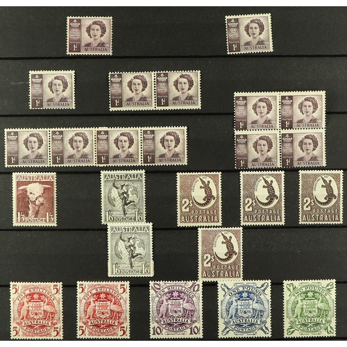 135 - AUSTRALIA THE IAN STENHOUSE BALANCE COLLECTION of mint and used in two stockbooks, careful viewing a... 