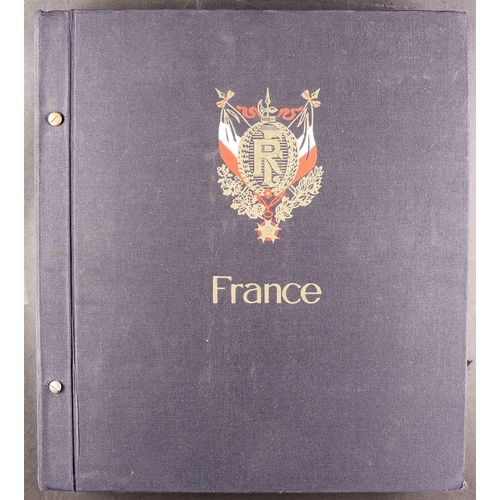 196 - FIUME 1850's-1976 a mint and used collection in a DAVO printed album, many useful. (100's)
THIS ALBU... 