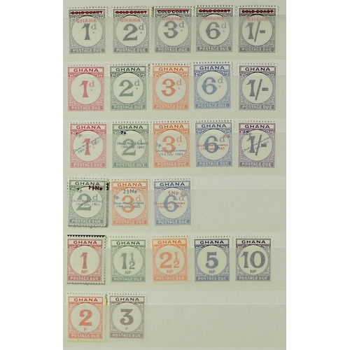 202 - GHANA 1957-90 NEVER HINGED MINT COLLECTION in two stockbooks, largely complete incl. miniature sheet... 