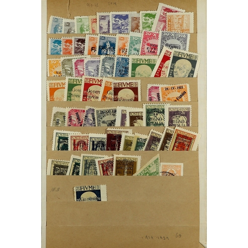 49 - COLLECTIONS & ACCUMULATIONS FOREIGN, LARGELY PLEBISCITE AREAS two stockbooks and loose, with mint or... 