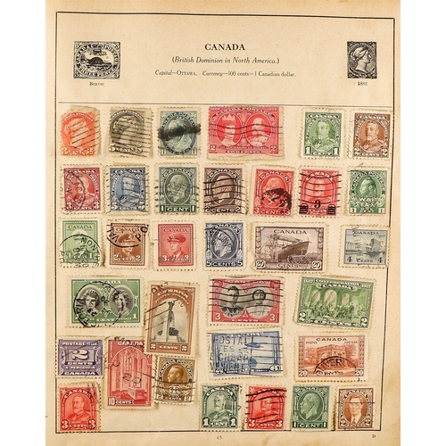 61 - COLLECTIONS & ACCUMULATIONS STRAND ALBUM world ranges mint and used to about 1930's, incl. Commonwea... 