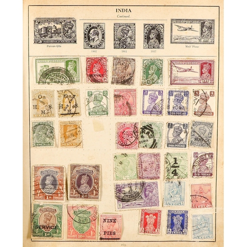 61 - COLLECTIONS & ACCUMULATIONS STRAND ALBUM world ranges mint and used to about 1930's, incl. Commonwea... 