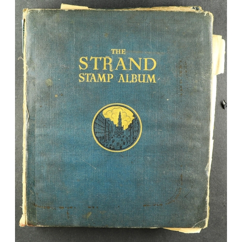 61 - COLLECTIONS & ACCUMULATIONS STRAND ALBUM world ranges mint and used to about 1930's, incl. Commonwea... 