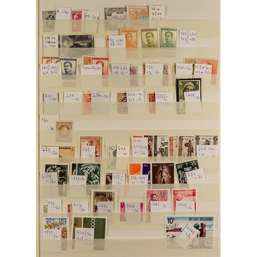 63 - COLLECTIONS & ACCUMULATIONS NETHERLANDS & BELGIUM earlier to modern collection of mint and used in a... 