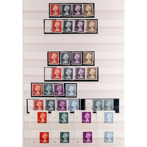 703 - GB.ELIZABETH II 1970-2009 HIGH VALUES never hinged mint collection with some duplication, incl. all ... 