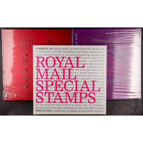 709 - GB.ELIZABETH II 1984-2006 ROYAL MAIL YEAR BOOKS complete run, plus additional 1984 book. Face value ... 