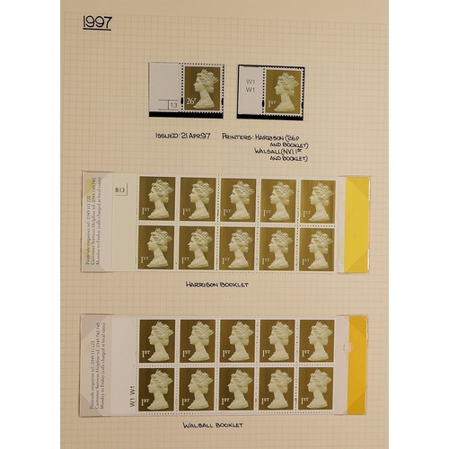 715 - GB.ELIZABETH II DEFINITIVE COLLECTION IN 3 ALBUMS with both mint and used but primarily mint. The 3 ... 