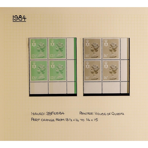 715 - GB.ELIZABETH II DEFINITIVE COLLECTION IN 3 ALBUMS with both mint and used but primarily mint. The 3 ... 