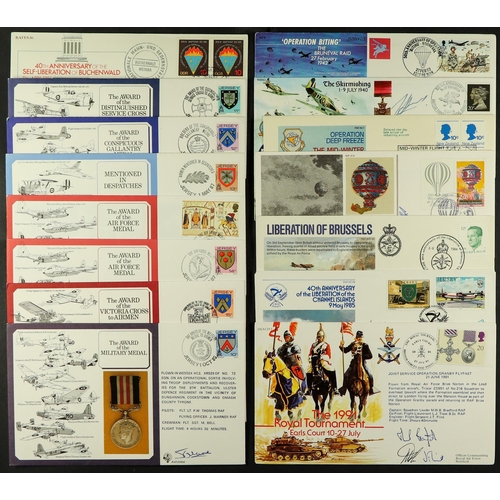 72 - COLLECTIONS & ACCUMULATIONS ROYAL AIR FORCE COVERS 1970's-90's collection, with about half being sig... 