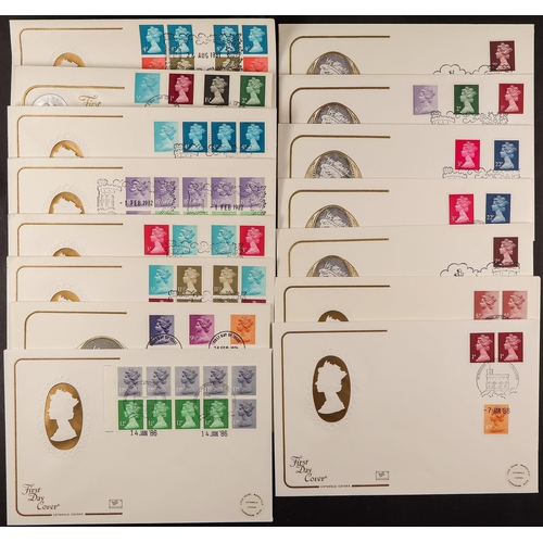 747 - GB.FIRST DAY COVERS COTSWOLD FDC'S 1970's-2000's collection incl. Definitives, odd duplication, clea... 