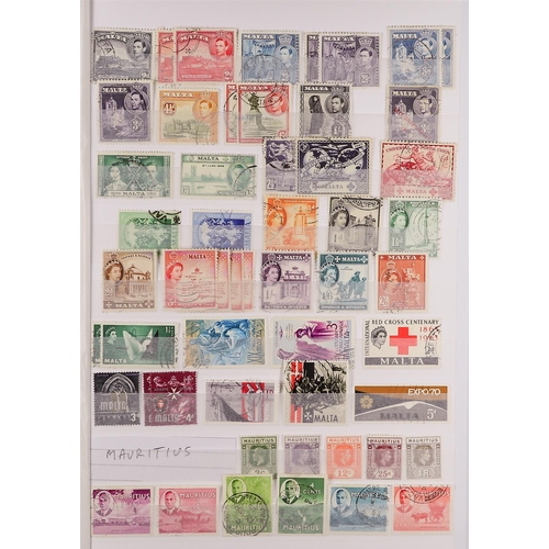 101 - COLLECTIONS & ACCUMULATIONS WORLD RANGES IN TWO LARGE STOCKBOOKS incl. Australia 1935 Jubilee mint s... 