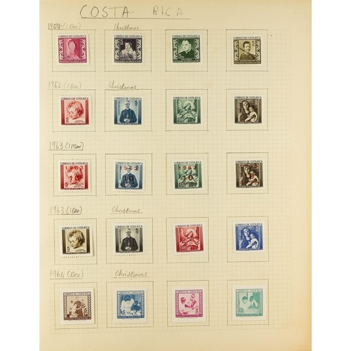 113 - TOPICALS RELIGION CHRISTIANITY 1920's-60's mint collection incl. Andorra 1965 Red Cross set, Belgium... 