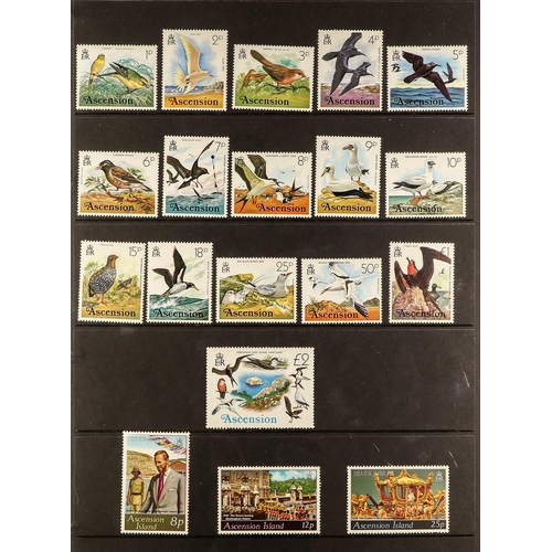 140 - ASCENSION 1976-2013 NEVER HINGED MINT COLLECTION with sets, miniature sheets, sheetlets and se-tenan... 