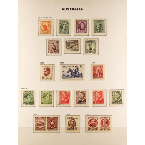 148 - AUSTRALIA 1913-85 COLLECTION of mint, NHM and used issues incl. Kangaroo types to 5s used, Heads to ... 