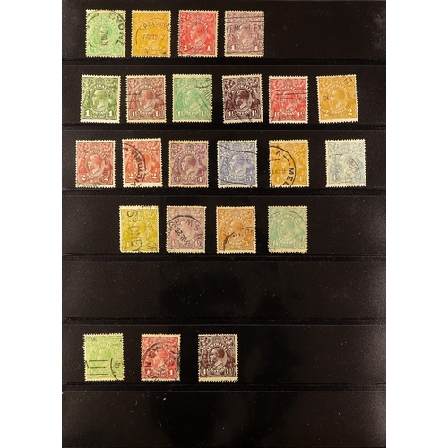 148 - AUSTRALIA 1913-85 COLLECTION of mint, NHM and used issues incl. Kangaroo types to 5s used, Heads to ... 