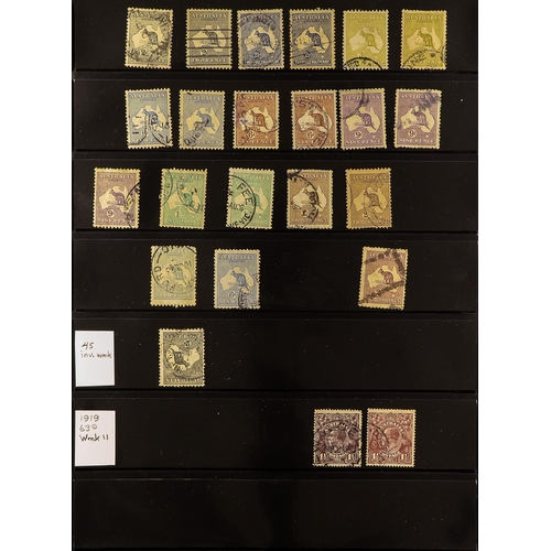 148 - AUSTRALIA 1913-85 COLLECTION of mint, NHM and used issues incl. Kangaroo types to 5s used, Heads to ... 