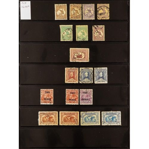 148 - AUSTRALIA 1913-85 COLLECTION of mint, NHM and used issues incl. Kangaroo types to 5s used, Heads to ... 