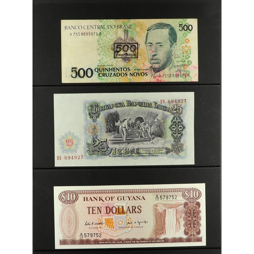 15 - BANKNOTES a world collection in an album. (85 items)