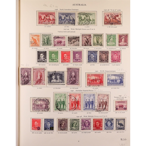 23 - COLLECTIONS & ACCUMULATIONS COMMONWEALTH KGVI USED COLLECTION IN A CROWN ALBUM, S.T.C. £10,000+ part... 