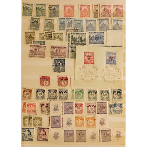 25 - COLLECTIONS & ACCUMULATIONS EUROPEAN COLLECTIONS IN 20 STOCKBOOKS all periods with mint and used wit... 