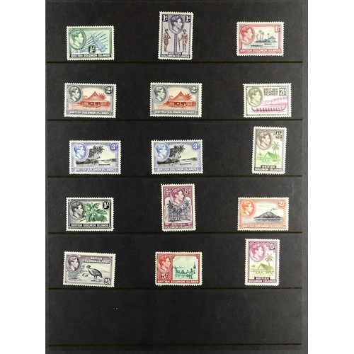 31 - COLLECTIONS & ACCUMULATIONS COMMONWEALTH KGVI a collection of mint incl. Aden 1939 and 1951 sets, Ba... 