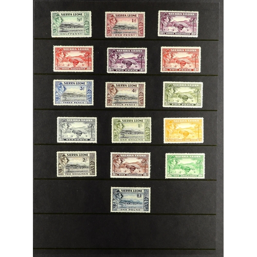 31 - COLLECTIONS & ACCUMULATIONS COMMONWEALTH KGVI a collection of mint incl. Aden 1939 and 1951 sets, Ba... 