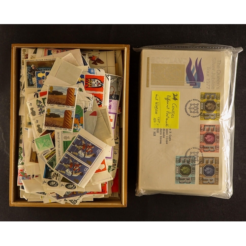 49 - COLLECTIONS & ACCUMULATIONS WORLD CARTON with various Commonwealth, much Great Britain from some Vic... 