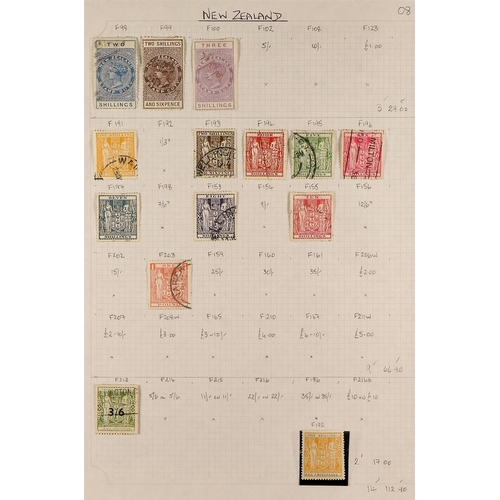 53 - COLLECTIONS & ACCUMULATIONS COMMONWEALTH IN THREE LEVER-ARCH FILES earlier to modern mint and used, ... 