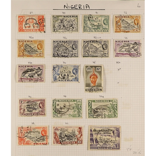 53 - COLLECTIONS & ACCUMULATIONS COMMONWEALTH IN THREE LEVER-ARCH FILES earlier to modern mint and used, ... 