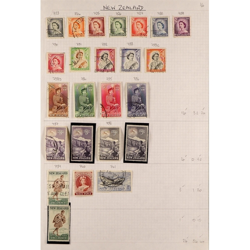 53 - COLLECTIONS & ACCUMULATIONS COMMONWEALTH IN THREE LEVER-ARCH FILES earlier to modern mint and used, ... 