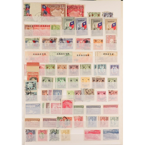 60 - COLLECTIONS & ACCUMULATIONS CHINA AND HUNGARY IN A STOCKBOOK unchecked mint and used ranges. (Qty)