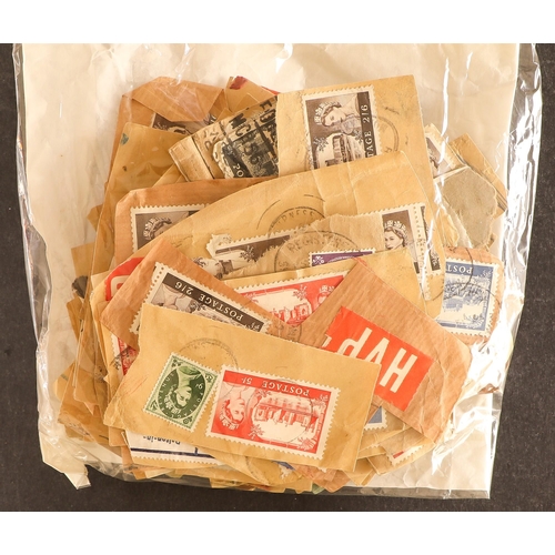 63 - COLLECTIONS & ACCUMULATIONS LARGELY COMMONWEALTH 1950's-80's on paper, country sorted into packets. ... 