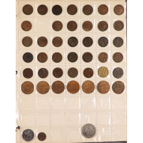 7 - COINS a worldwide collection in a slot in album. (Qty)