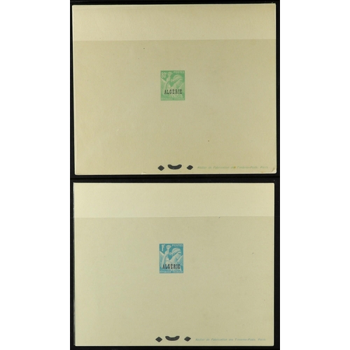 153 - FRENCH COLONIES ALGERIA 1946 Iris Definitives overprinted complete set (SG 236/241) of EPREUVES DE L... 